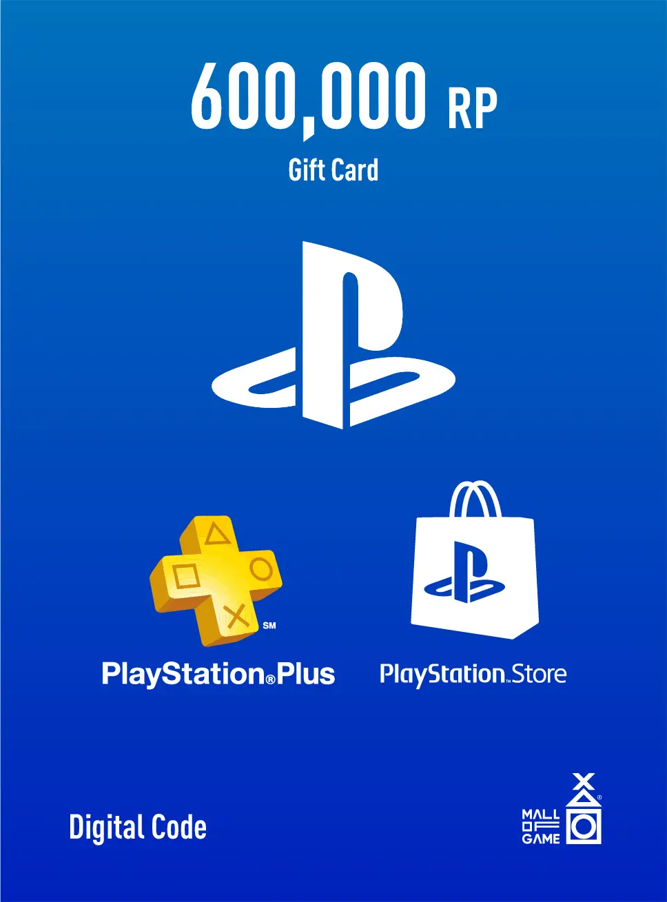 Rp600,000,- PlayStation™Store Gift Card [Digital Code]